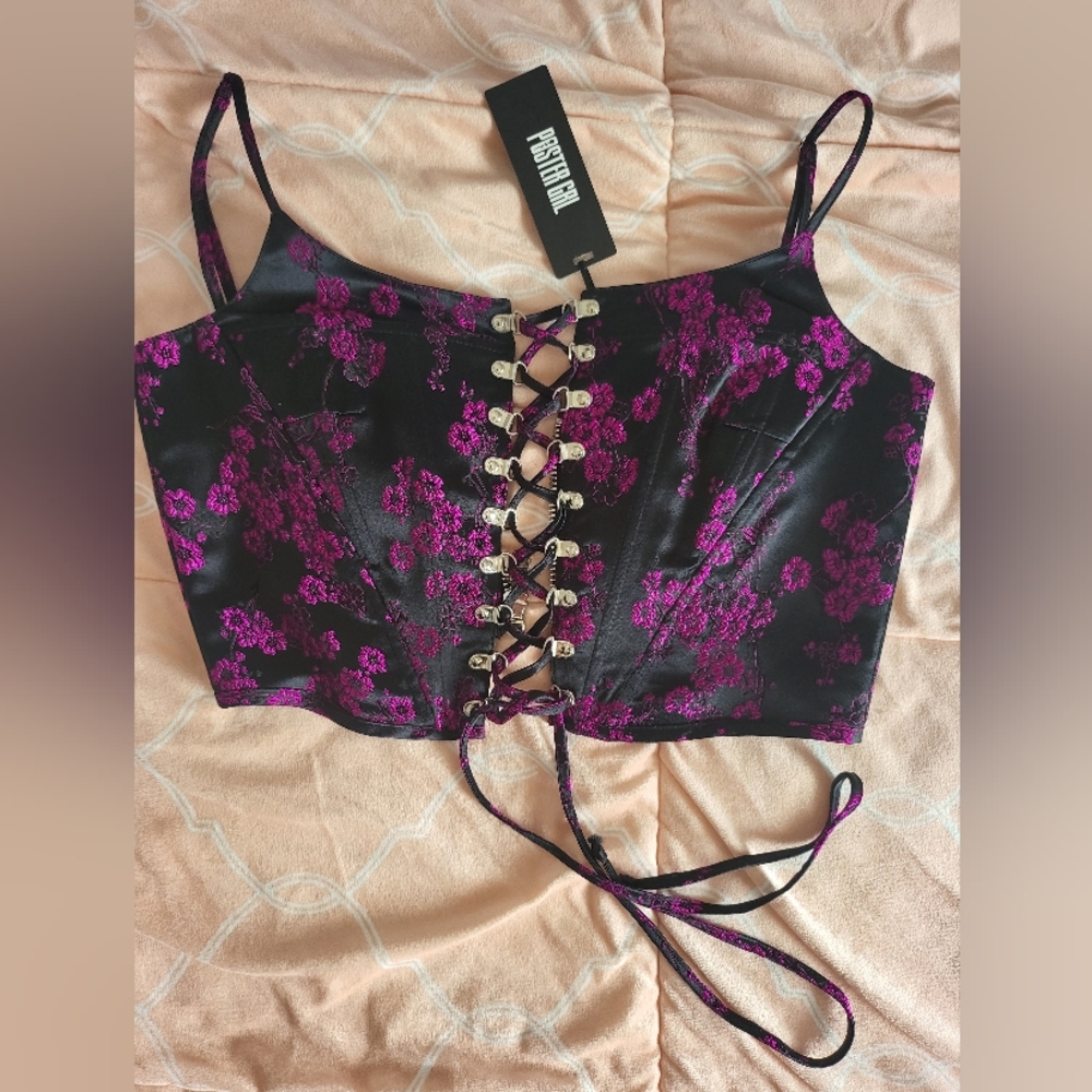 Poster Girl Undercover Influencer Corset Top size M